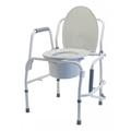 Lumex Silver Collection Steel Drop Arm 3-In-1 Commode - Case Of 2 PK 6433A-2